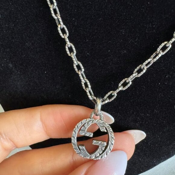 Gucci interlocking GG logo Necklace - Picture 4 of 10